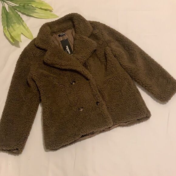 ⭐️NWT Zeagoo Faux Fur Teddy Fuzzy Coat⭐️ - Picture 5 of 15